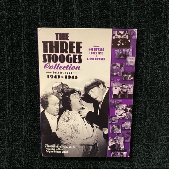 DVD:  The Three Stooges Collection - Vol. 4: 1943-1945 (2008, 2-Disc Set) - Picture 1 of 8